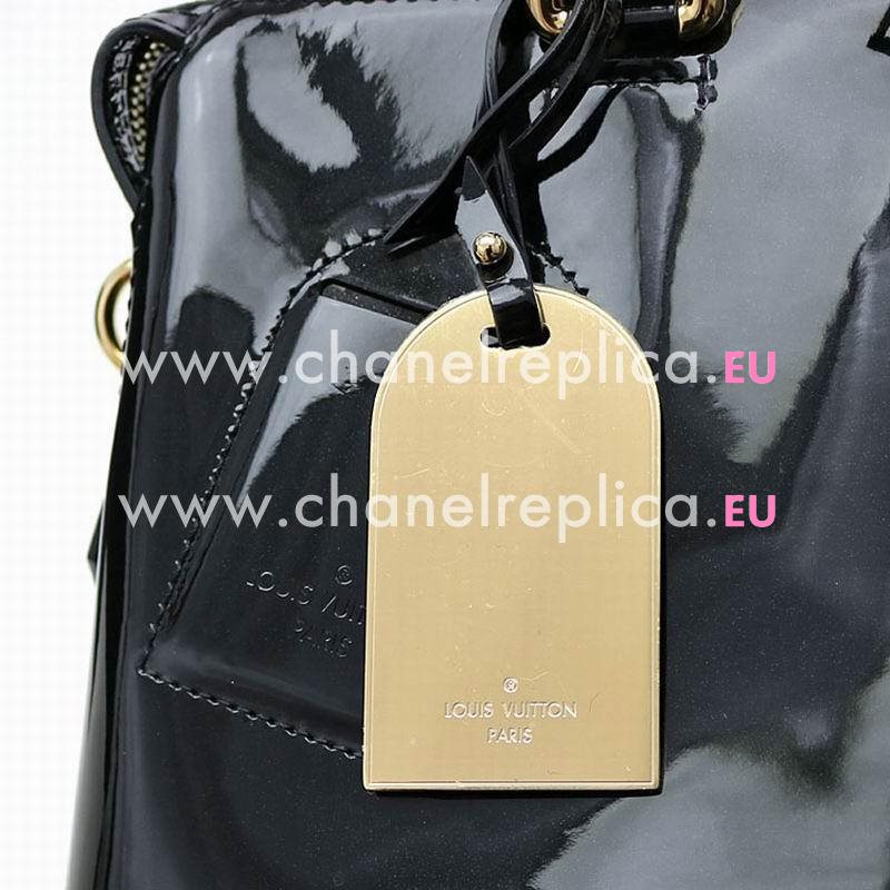 Louis Vuitton Embosses Logo Calfskin Tote Miroir Bag Noir M54626