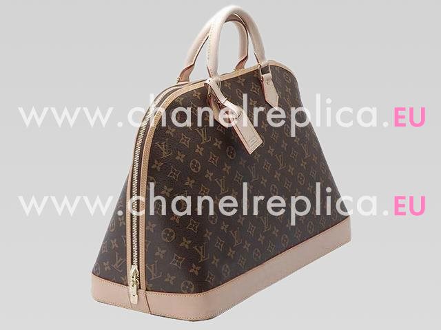 LOUIS VUITTON MONOGRAM CANVAS ALMA VOYAGE MM M41446