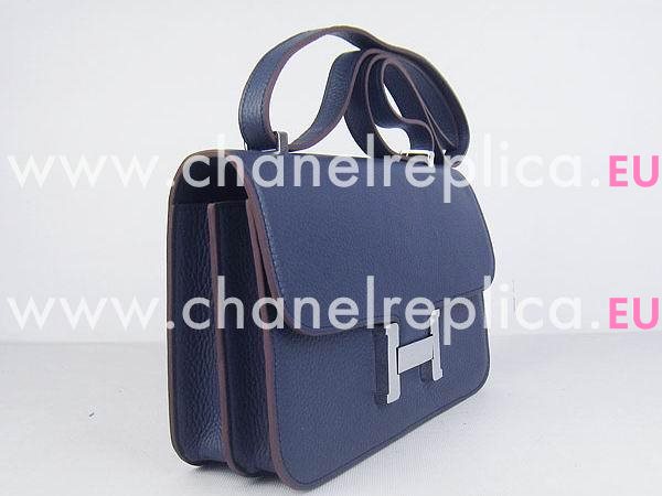 Hermes Constance Bag Micro Mini Deep Blue(Silver) H1020DBS