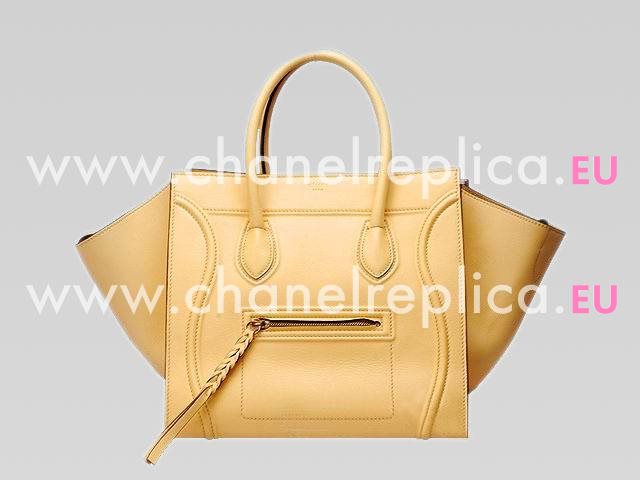 Celine Square Phantom Luggage Bag Faint Yellow CE43739