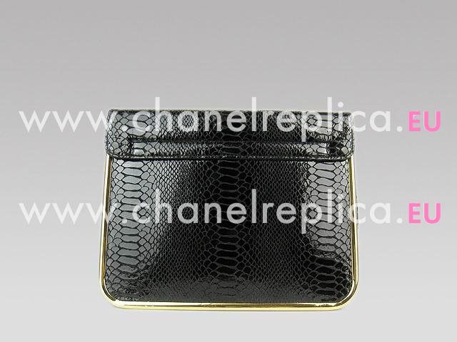 Chloe Shoulder Bag 50898 In Blacksnake C50898-1