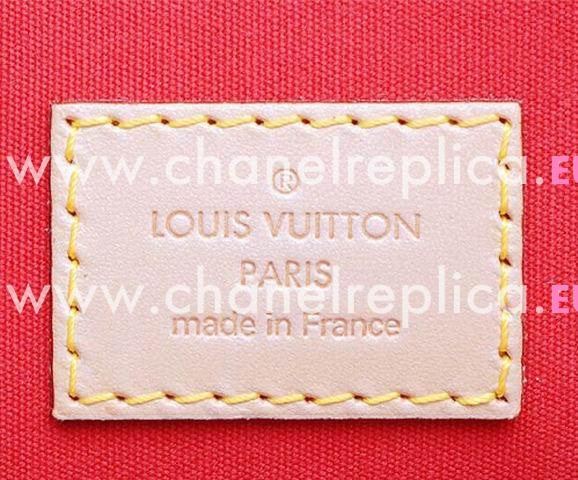 Louis Vuitton Monogram Vernis Alma PM Rouge Grenadine M91693