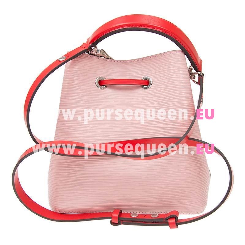 Louis Vuitton Epi Grained Cowhide Leather NéONOé BB Bag Rose Ballerine M53609