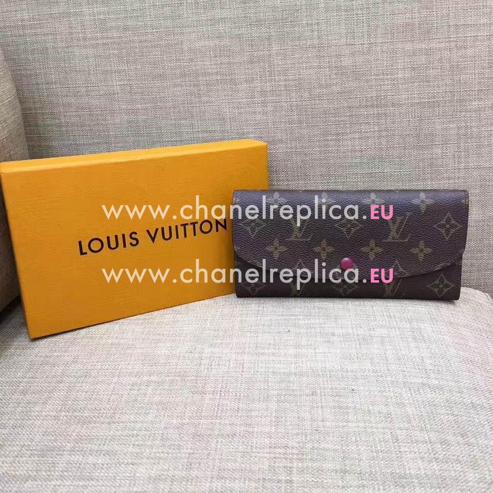 Louis Vuitton Emilie Monogram Canvas Wallet M60697