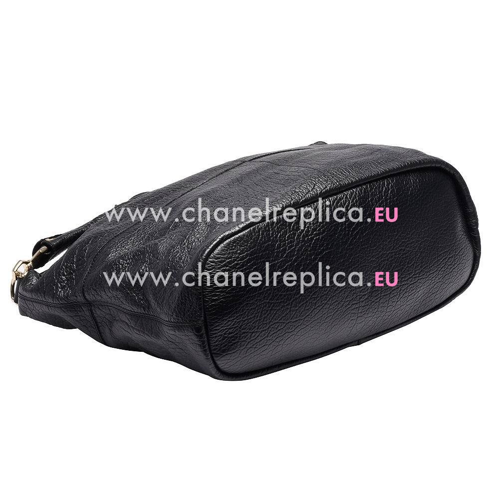 Givenchy Nightinggale Calfskin Bag In Black Gi6112005