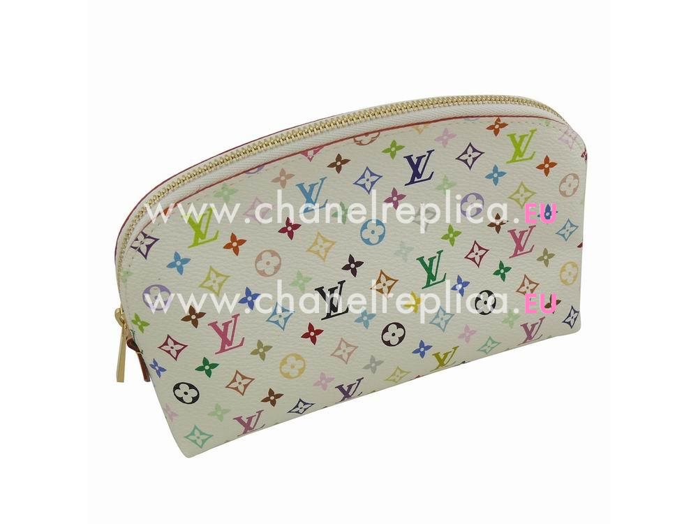 Louis Vuitton Monogram Multicolore Cosmetic Pouch MM M47354