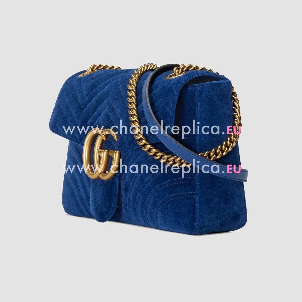 Gucci GG Marmont velvet shoulder bag 443496 K4D2T 4511