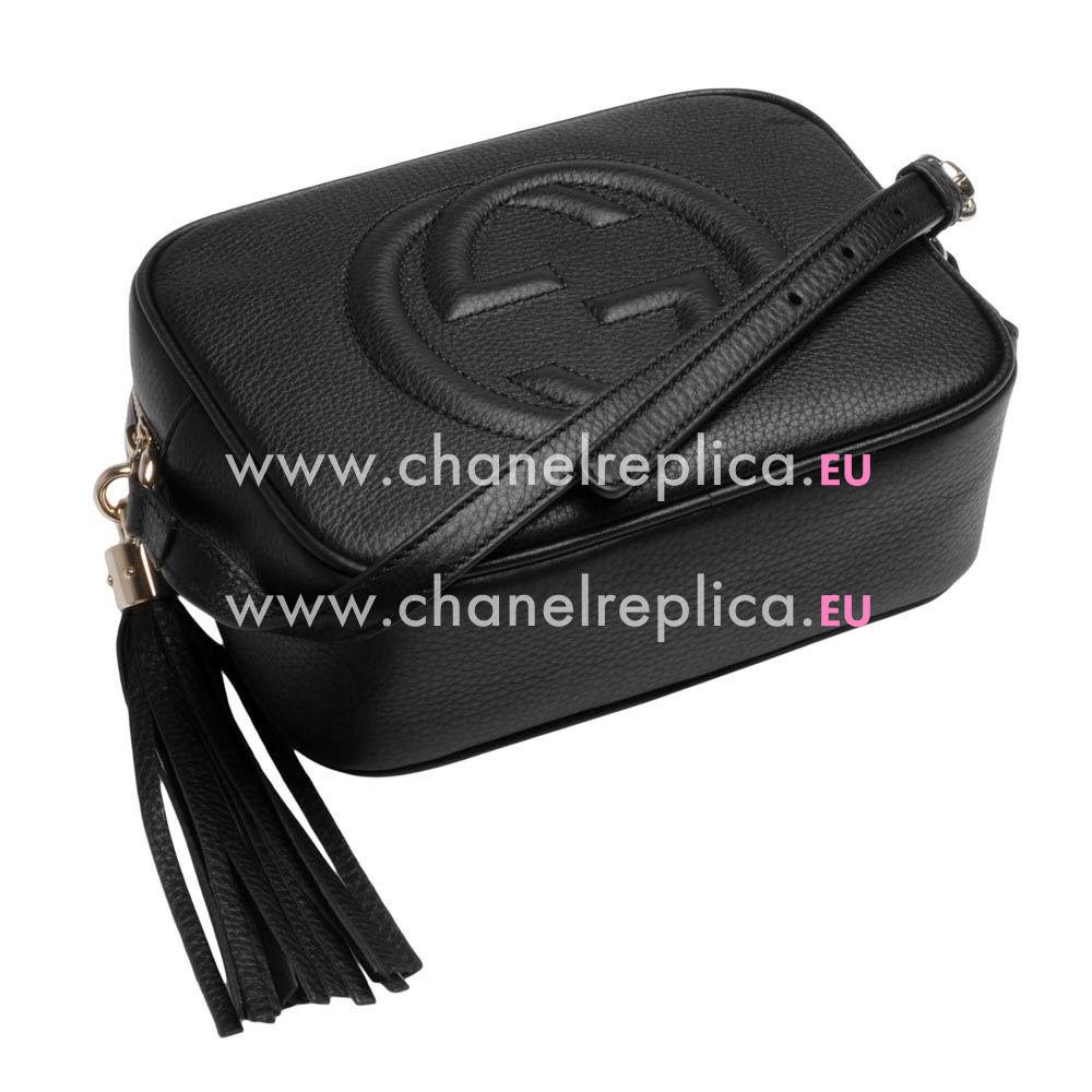 Gucci Soho Disco Calfskin Bag In Black G5594626