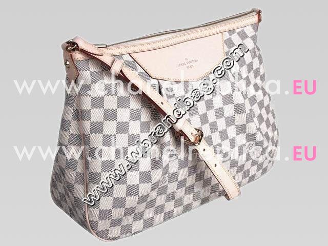 Louis Vuitton Damier Azur Canvas Siracusa Bag MM N41112