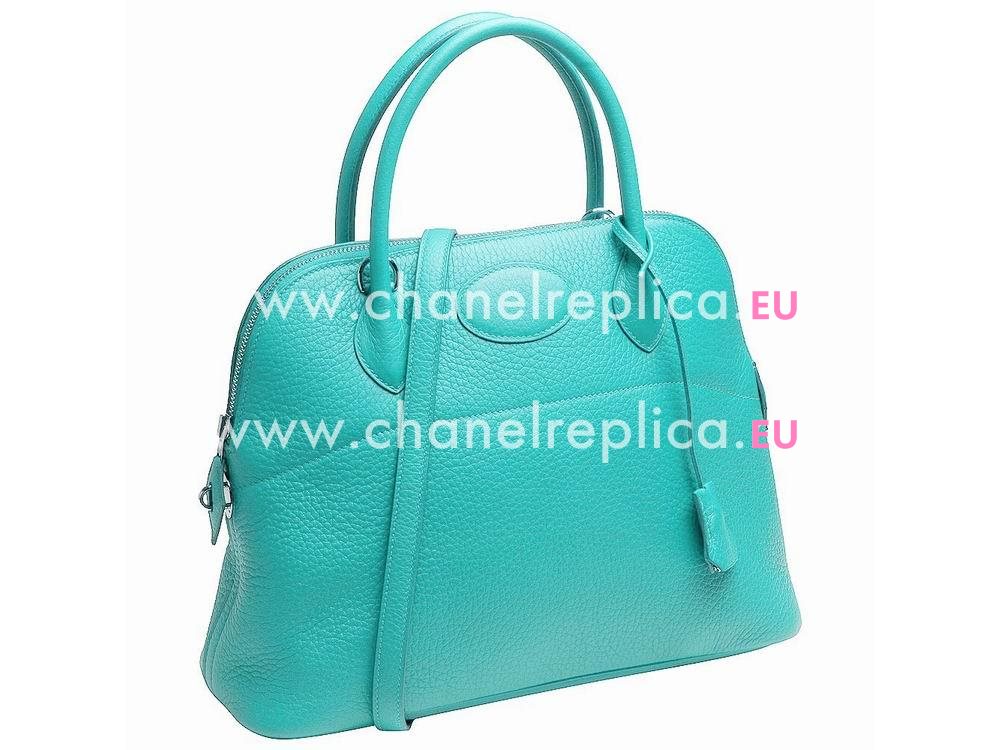 Hermes Bolide 31cm Sky Blue Togo Leather Handbag BL319J-SY