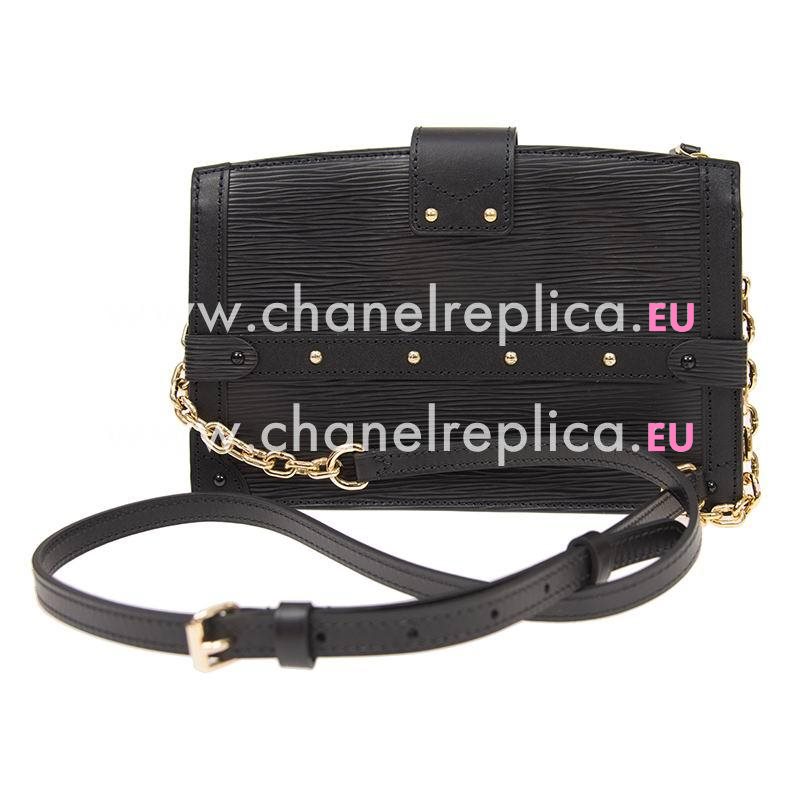 Louis Vuitton Epi Leather Trunk Clutch Noir M53052