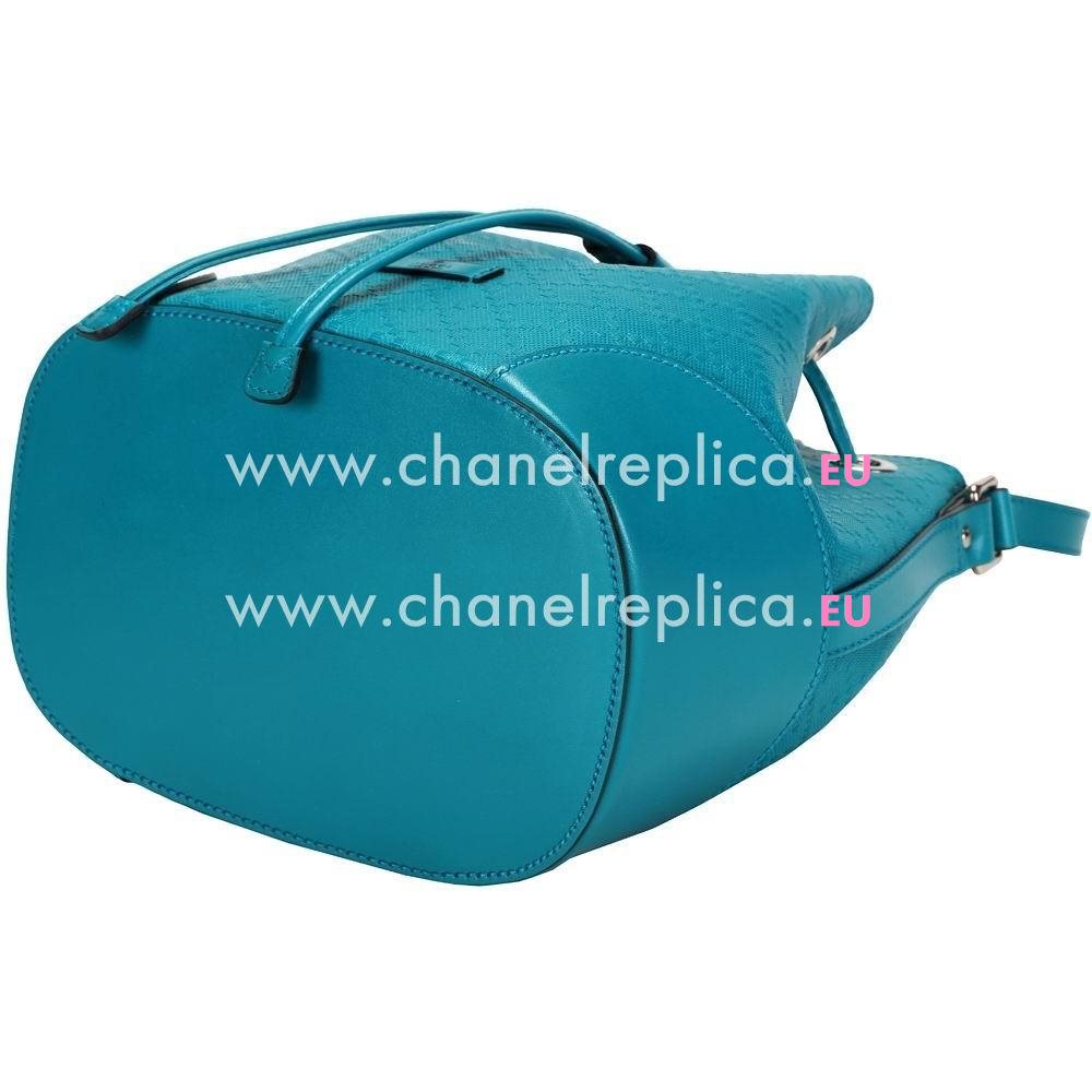 Gucci Bright Diamante Classic Calfskin Bag In Blue G5523218