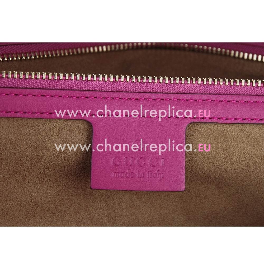Gucci Classic GG PVC Tote Bag In Peach Red G559480