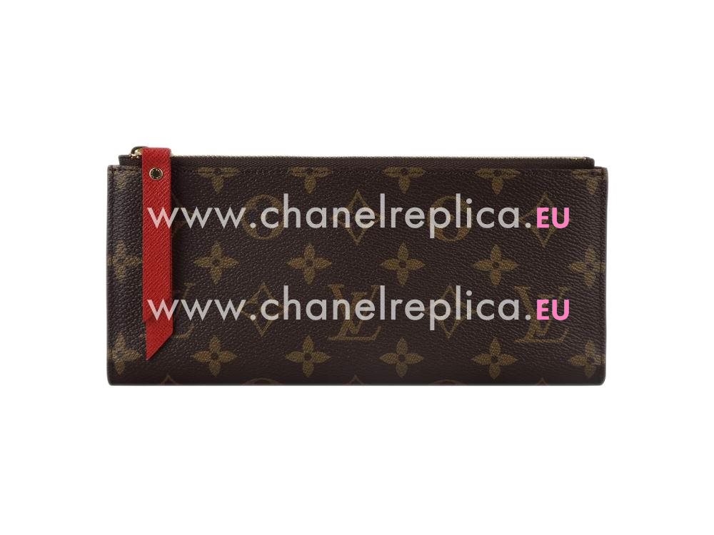 Louis Vuitton Monogram Canvas ADELE Wallet M61287