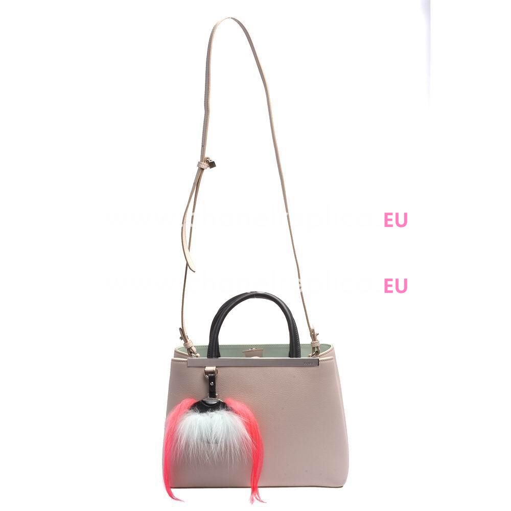 Fendi Petite 2 Jours Calfskin Handle/Shoulder Bag Pink F6120714