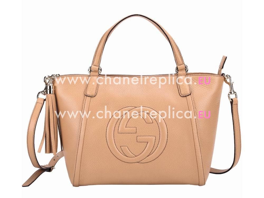 Gucci Soho GG Calfskin Bag Pink G579782