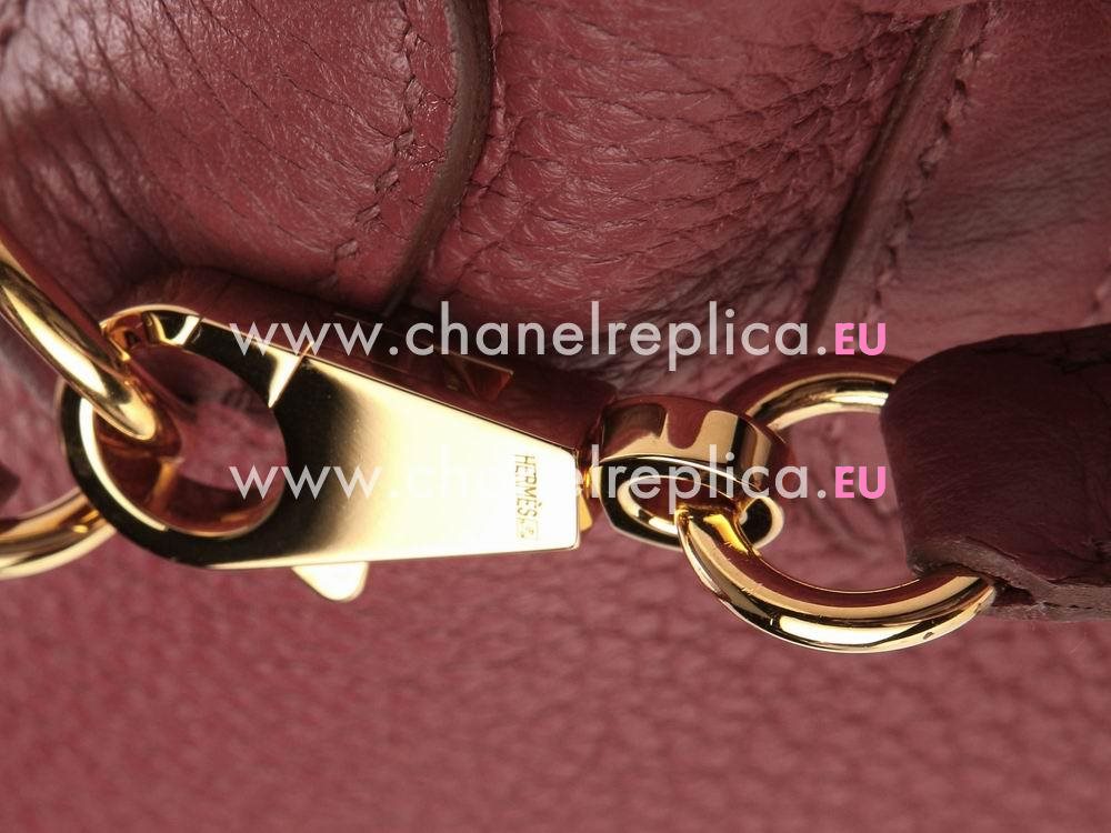 Hermes Kelly 32cm Togo Leather Gold Hardware Dark Red Hand Sew H27162