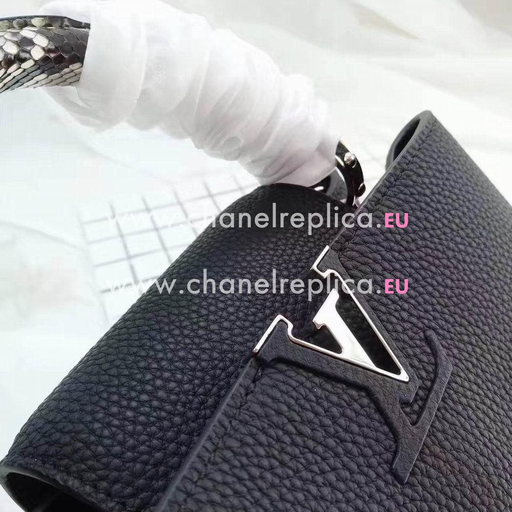 Louis Vuitton Capucines Taurillon/Python Leather Hand/Shoulder Bag M94410