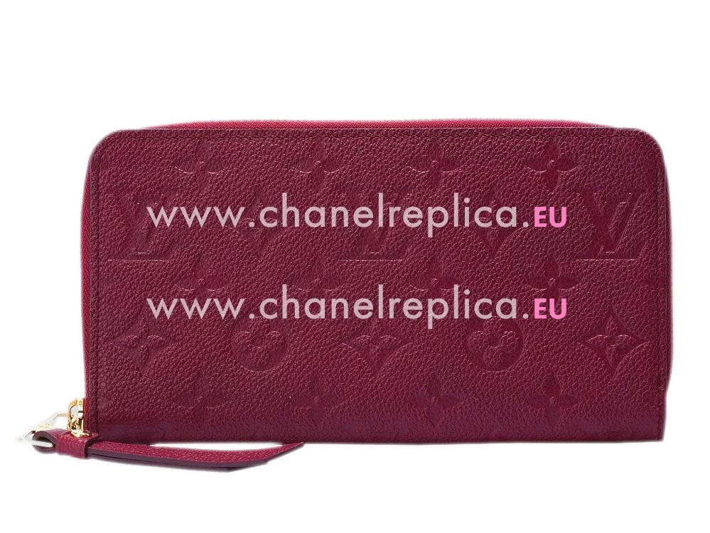 Louis Vuitton Monogram empreinte Secret Long Wallet M60488