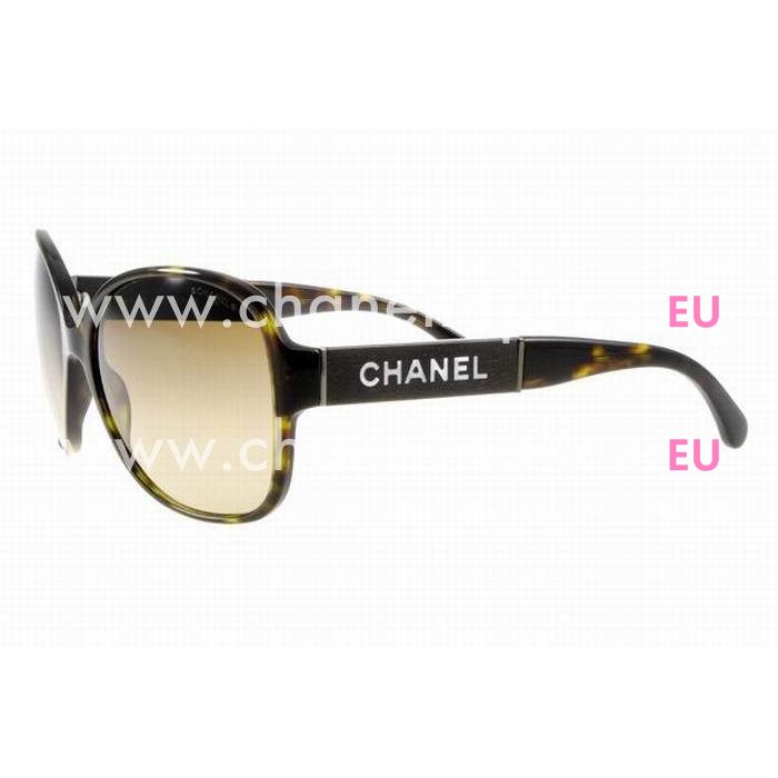 Chanel Metal Plastic Frame Sunglasses Amber A7082807