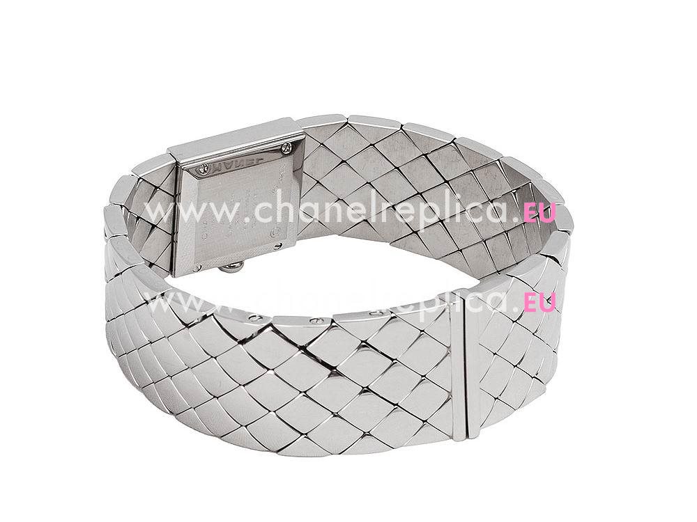 Chanel Matelasse Stainless Steel Quartz Ladies Watch H0009