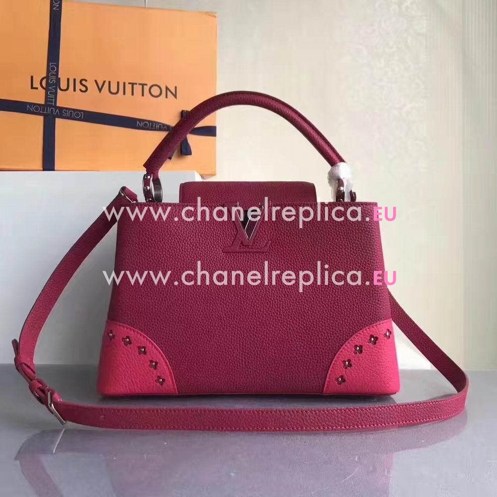 Louis Vuitton Capucines Taurillon Leather Hand Bag M54582