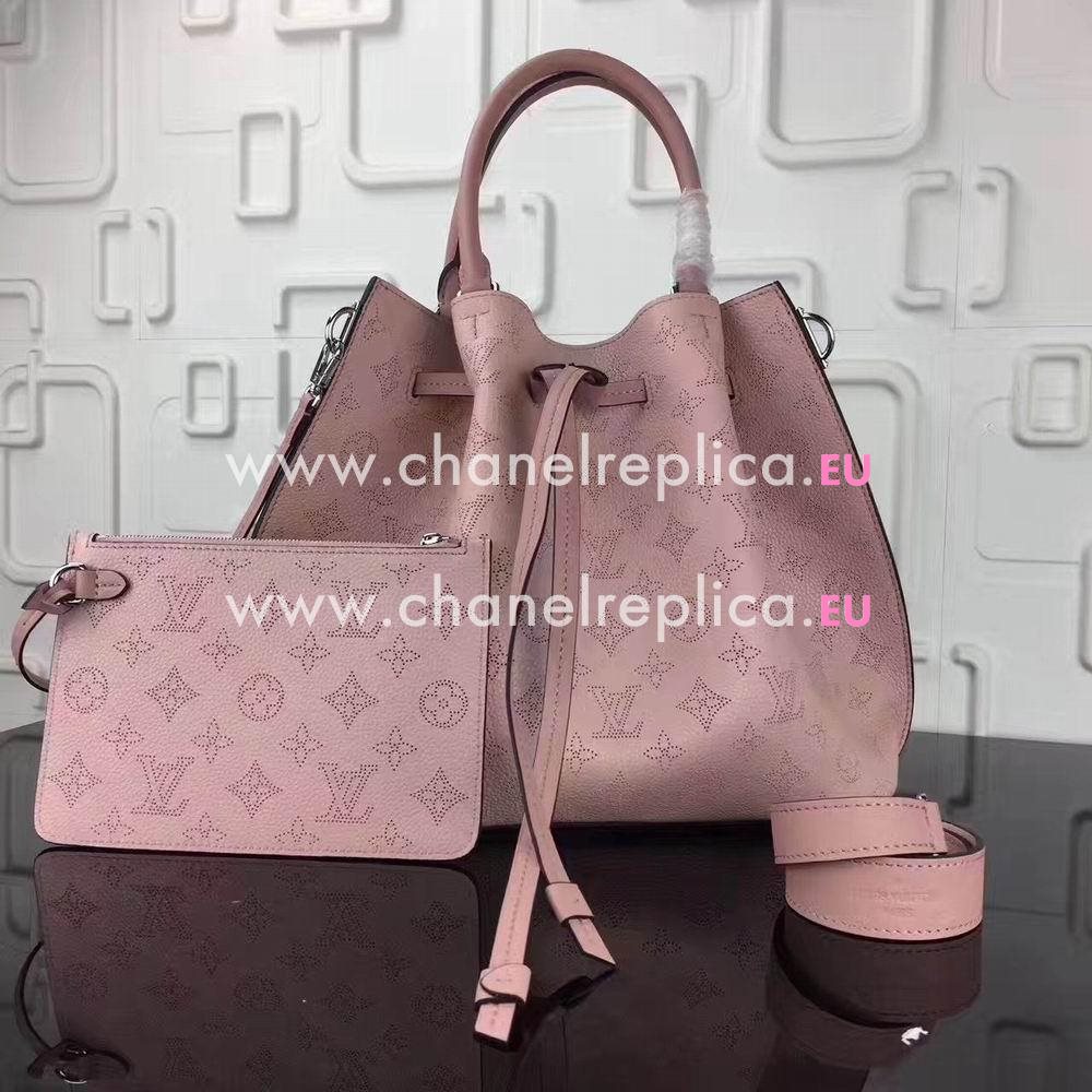 Louis Vuitton Girolata Mahina Calfskin Bag Noir M54402