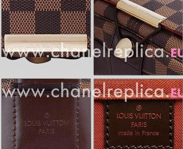 Louis Vuitton Damier Ebene Canvas Bastille Messenger Bag N45258