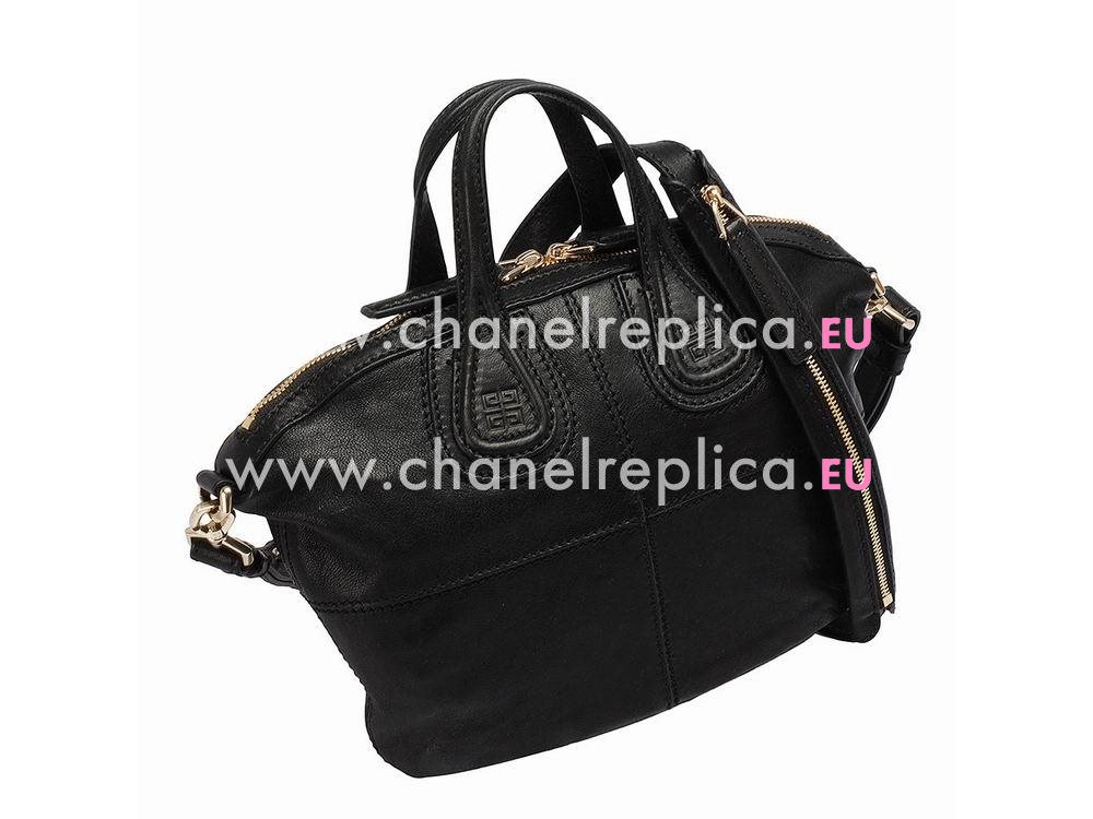 Givenchy Nightingale Micro Bag In Goatskin Black G531272