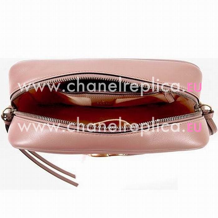 Gucci GG Marmont Calfskin Shoulder Bag Pink G7051207