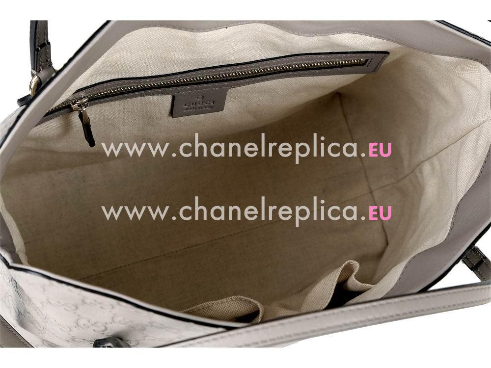 Gucci Bree Classic Calfskin Bag In Gray G592780