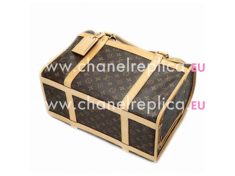 Louis Vuitton Monogram Canvas Dog Carrier 40 M42024