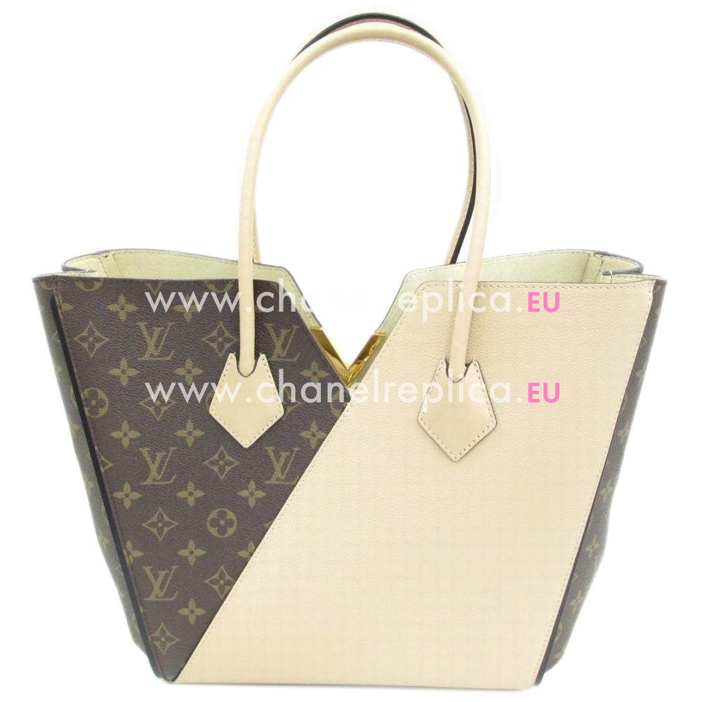 Louis Vuitton Monogram Canvas With Calfskin Kimono Bag M40459BE