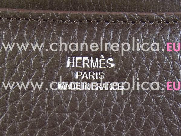 Hermes Constance Bag Micro Mini Deep Coffee(Silver) H1020DCS