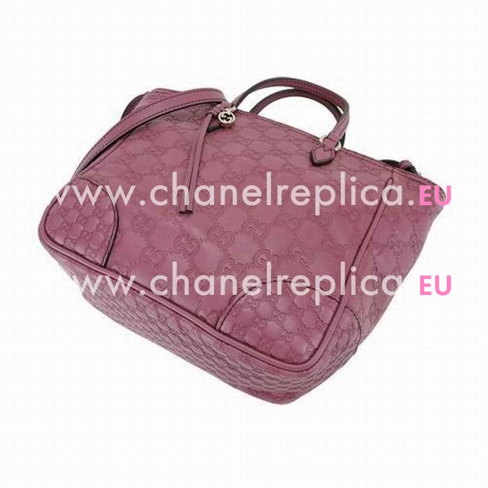 Gucci Bree Classic Calfskin Bag In Peach Purple G501474