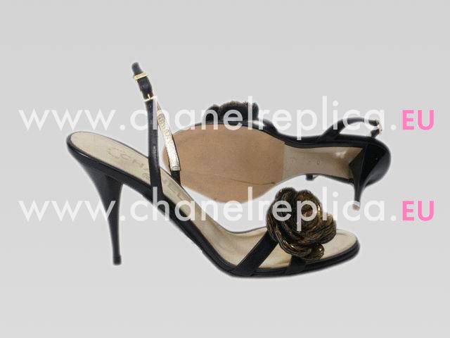 CHANEL BLACK SHOES 27159