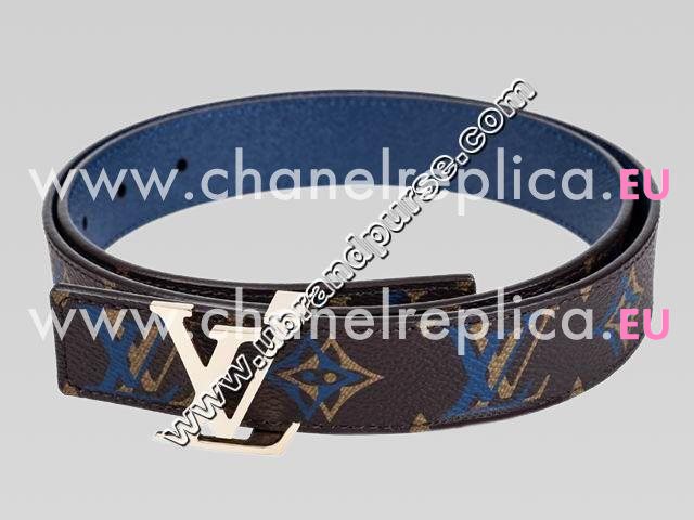 Louis Vuitton Monogram Rainbow belt In Blue M9793V