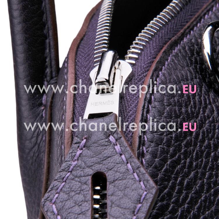 Hermes Bolide 31 Raisin Togo Leather Handbag HBOLIDE31RI