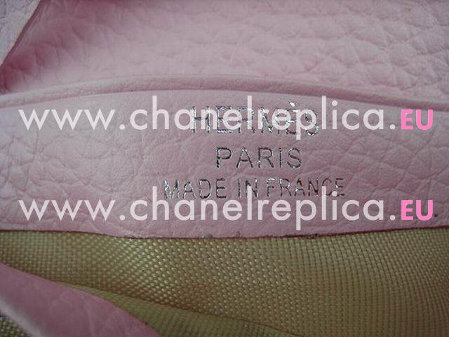 Hermes Classic Clemence Beant Purse In PINK H0006G