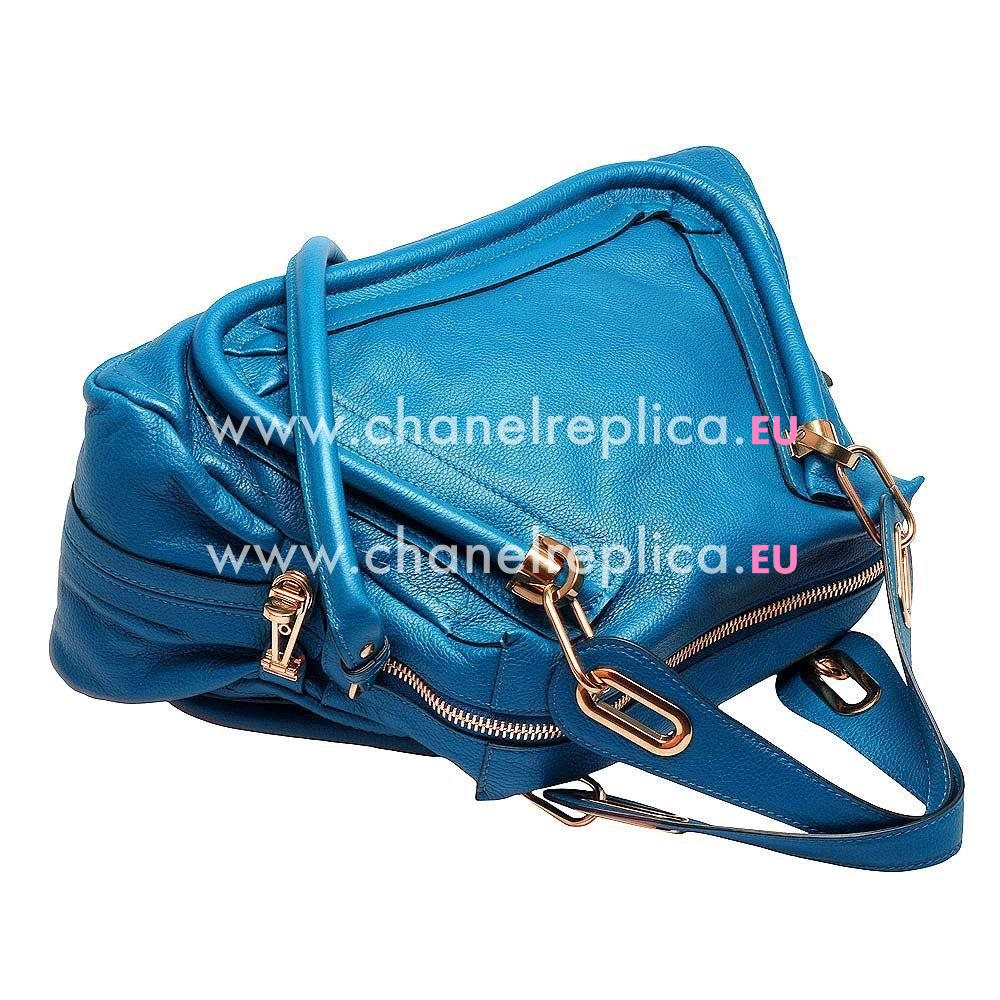 Chloe It Bag Party Caviar Calfskin Bag In Blue C5679909