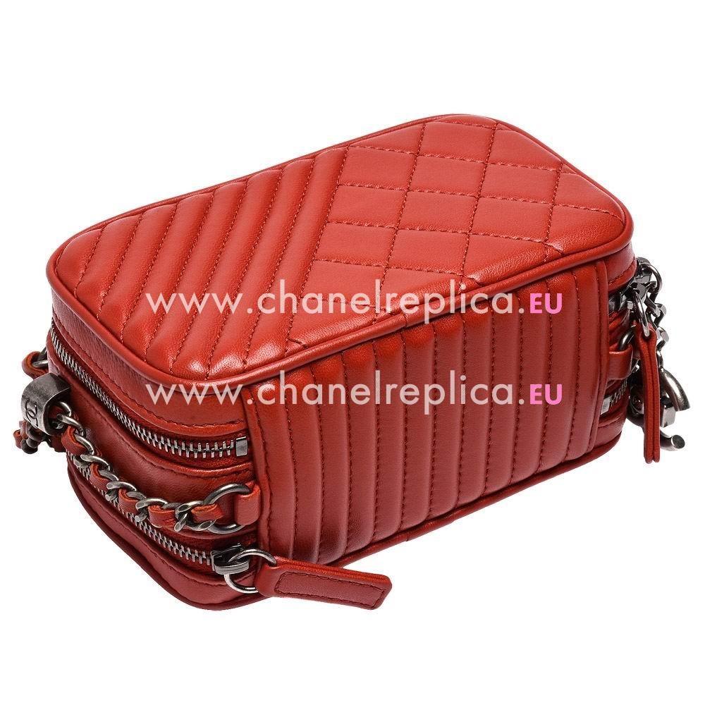 Chanel Classic Lambskin Reissue Anti-silver Chain Shoulder Bag A276879
