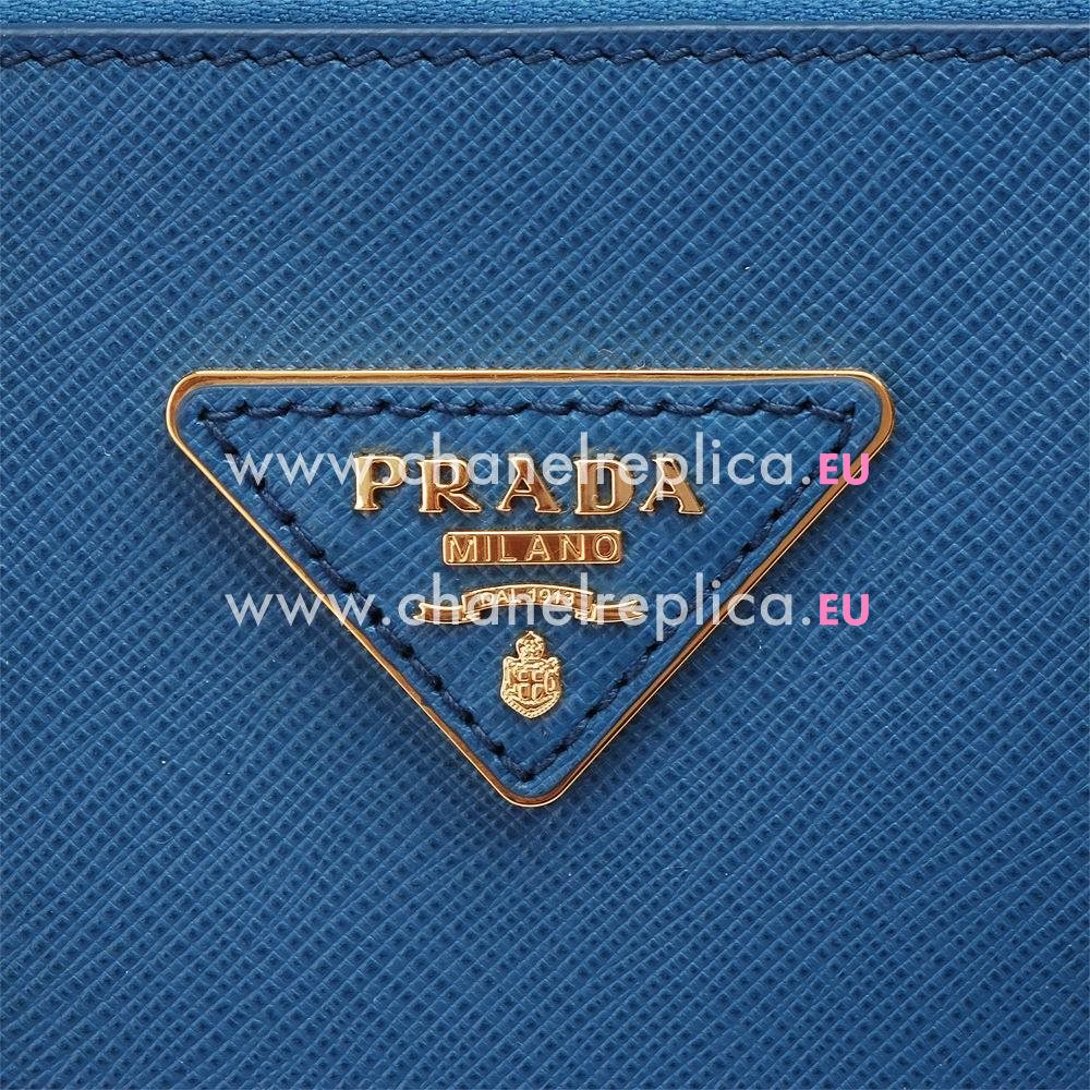 Prada Saffiano Lux Nzv Small Bag Cornflower blue PR506555