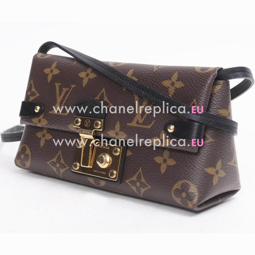 Louis Vuitton Monogram Canvas Triangle Chain Wallet M61502