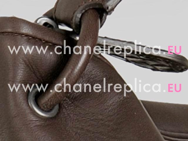 Bottega Veneta Dark Brown buttersoft leather shoulder bag BV3016926
