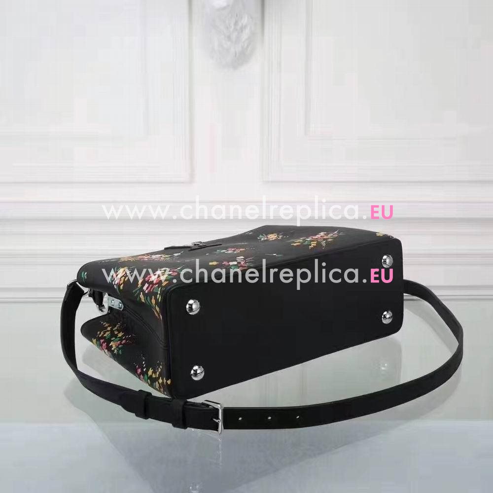 Louis Vuitton Capucines BB Calf Leather Bag In Black M58700