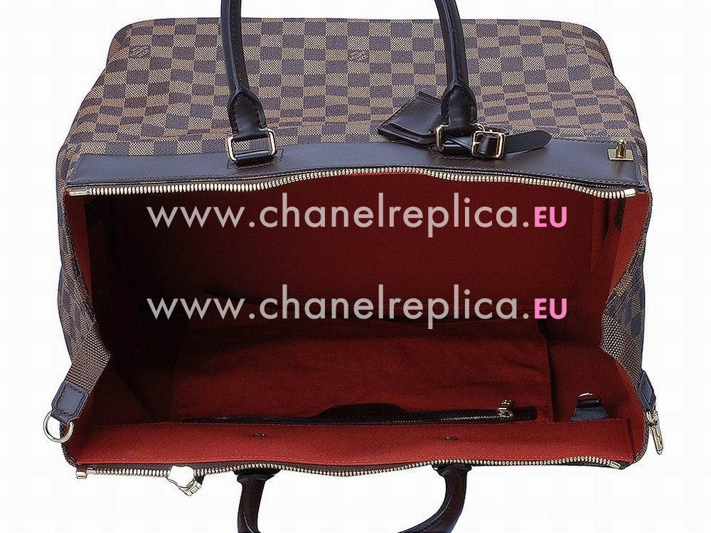 LOUIS VUITTON DAMIER EBENE CANVAS GREENWICH PM N41165