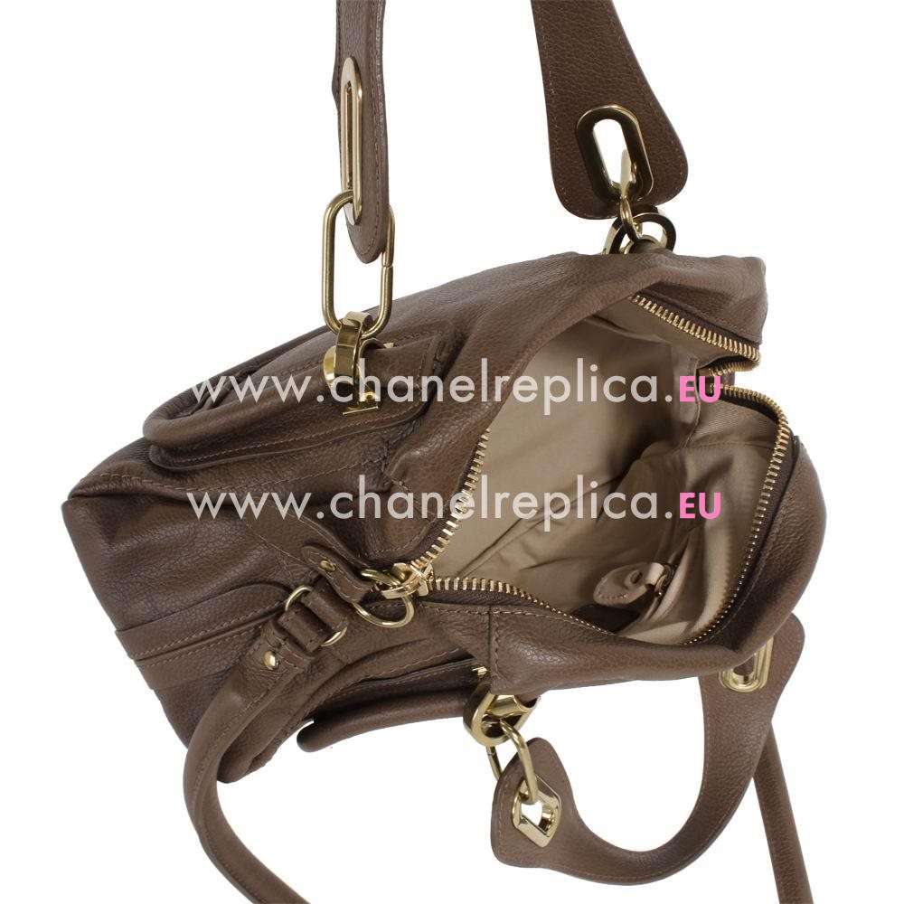 Chloe It Bag Party Calfskin Bag In Dark coffee C5377223