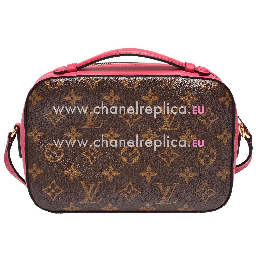 Louis Vuitton Saintonge Monogram Canvas Handbag Freesia M43557