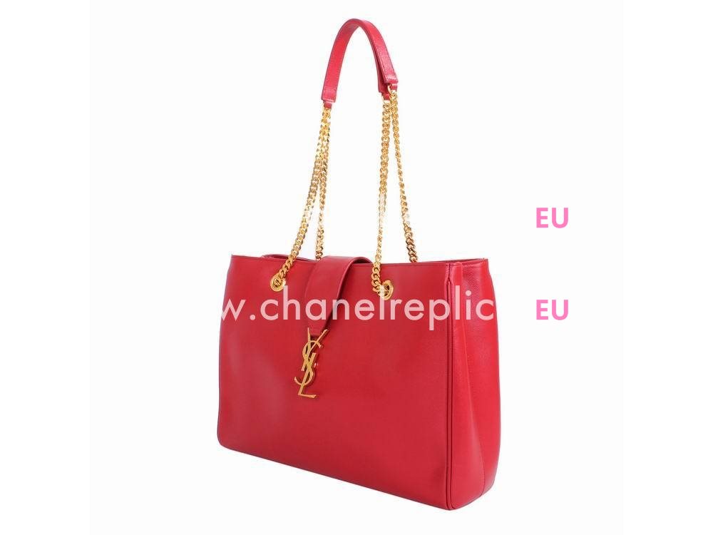 YSL Saint Laurent Calfskin Y Bag In Red YSL34206525