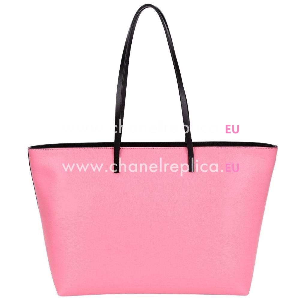 Fendi Monster Roll Calfskin Handle/Shoulder Bag Pink F1548702